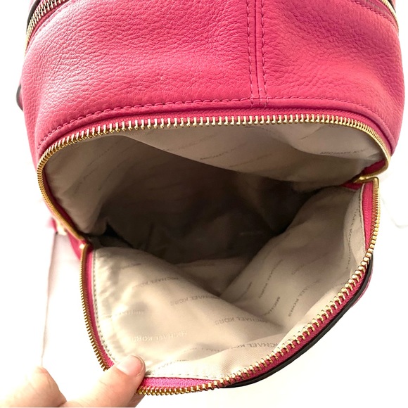 Michael Kors Rhea Ultra Pink Backpack - Picture 5 of 7